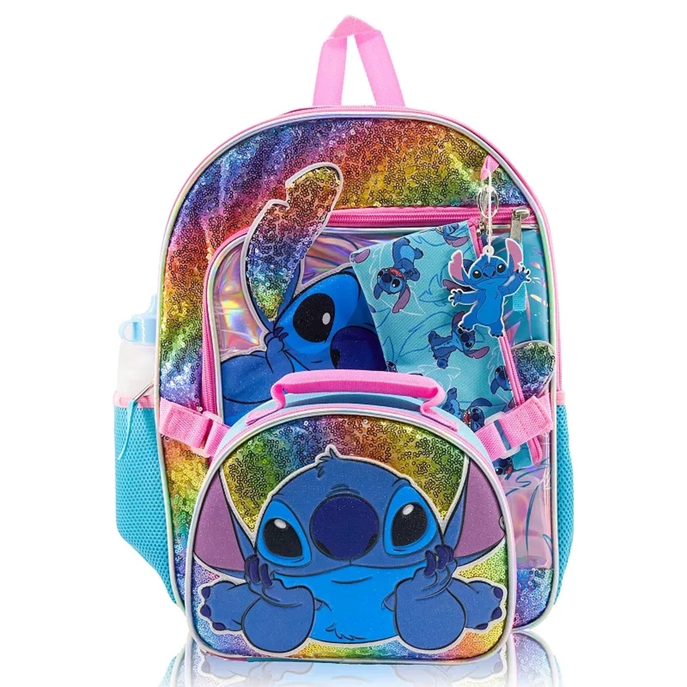 Disney Stitch Rainbow Backpack